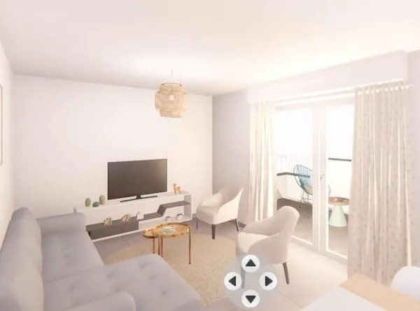 Appartement 3 pièces 65 m²