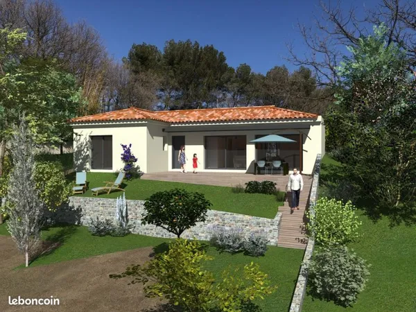 Villa de plain pied neuve