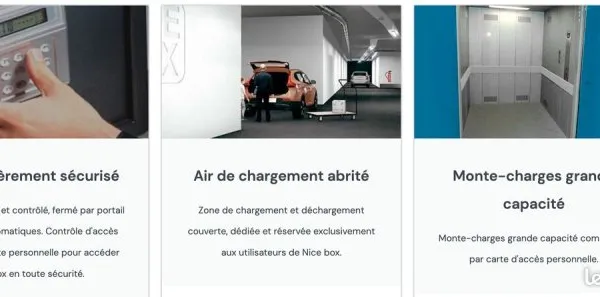 Loue box nice riquier