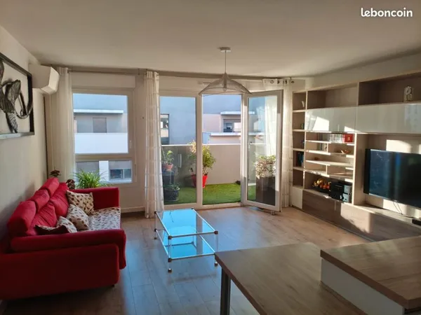 T3 64 m² lumineux + balcon + parking - Montpellier av. De Lodève