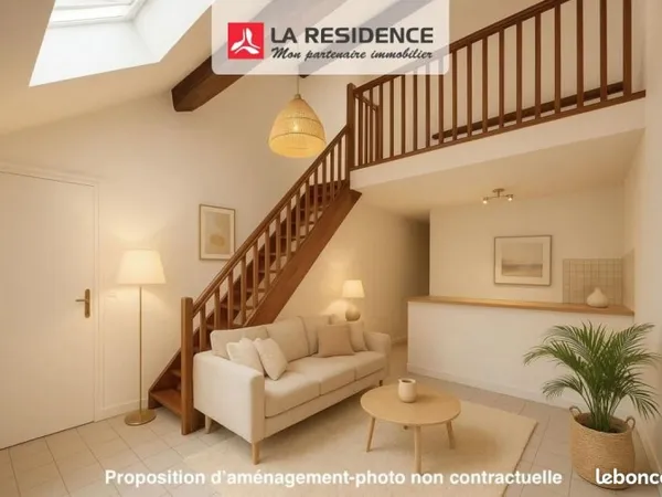 Duplex 3 pièces 46 m²
