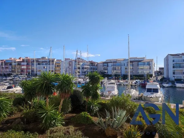 À VENDRE : APPARTEMENT T1 BIS AVEC LOGGIA AU CAP D'AGDE