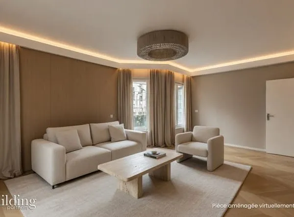 Levallois-Perret - Georges Pompidou - Appartement de 5 pièces de 104.57 m² avec balcon