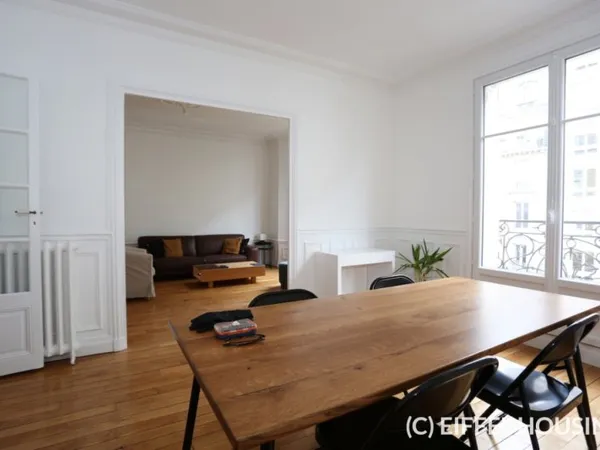 Avenue Parmentier - meublé - 101m2 - 3 chambres