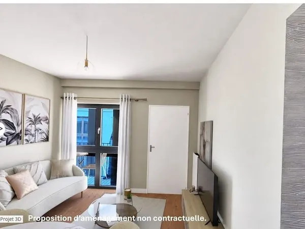 Appartement 3 pièces 69 m²