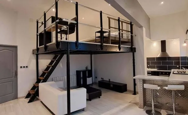 Studio 1 pièce 37 m²