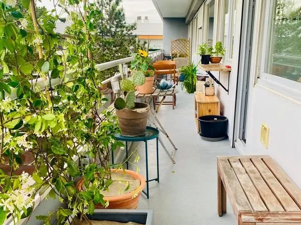 ✨ Bel appartement T4 de 80 m² - Dernier étage - Grand balcon 32 m² - Vue parc - Caudéran / Bordeaux