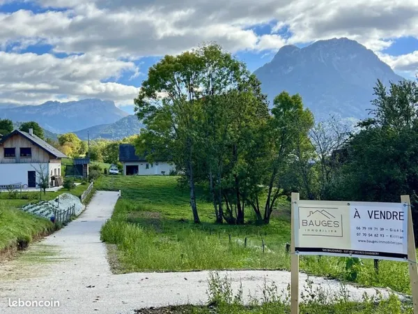 Terrain 1510 m² La Motte-en-Bauges
