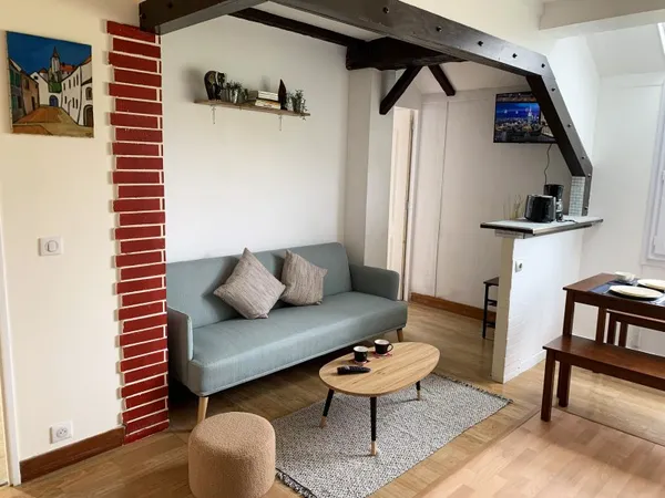 Loue appartement chaleureux et très lumineux - 66m²
