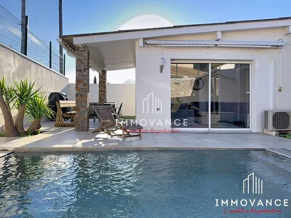 Maison PLAIN-PIED 4 CHAMBRES PISCINE GARAGE