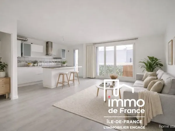 Appartement 3 pièces 62,40 m² proche centre-ville, box et place de parking