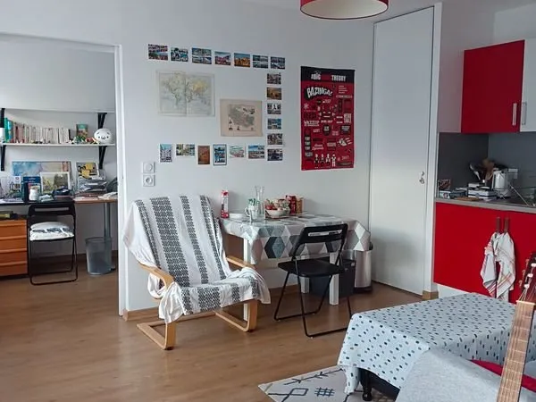 Très beau T2 meublé 32 m² Rue des 3 Cailloux Amiens Hyper Centre secteur piéton au calme