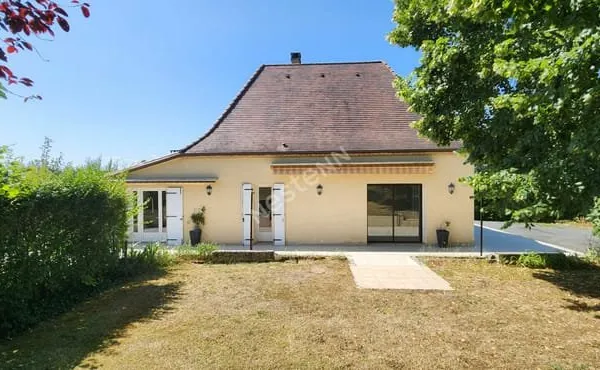 Maison de plain-pied aux portes de Bergerac avec terrain exceptionnel !