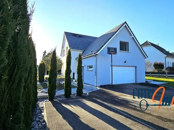 Maison contemporaine avec vue dégagée ? 126 m² habitables