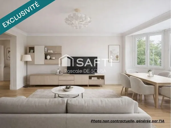 Appartement 3 pièces 69 m²