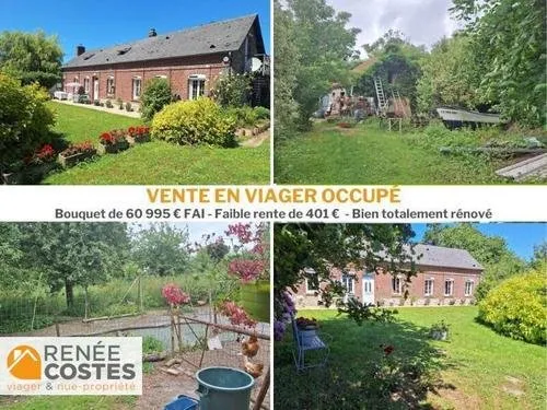 Viager occupé - F77-H76 ans - DIEPPE (76200)