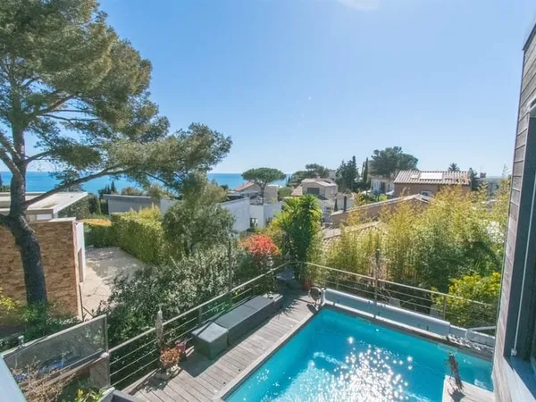 Sète, saint Clair sud, charmante villa avec vue mer,