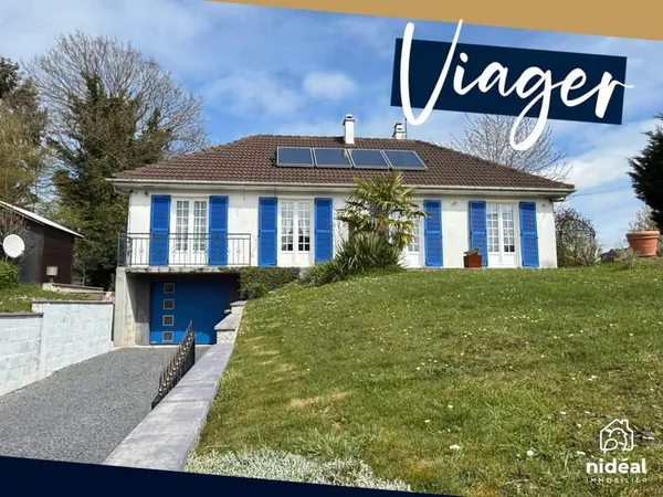 *VENTE EN VIAGER* PAVILLON 3 CHAMBRES AVEC SOUS SOL