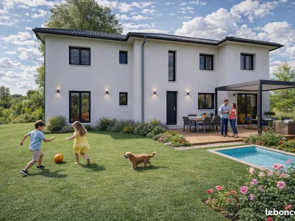 Maison 4 pièces, 89m2 plus garage de 18m2