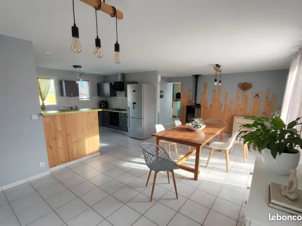 🌿 Maison récente 130 m² - calme, lumineuse, 3 ch + bureau - terrain 1000 m²