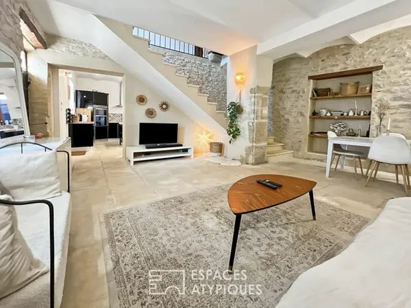 Authentique maison de Village proche Uzès