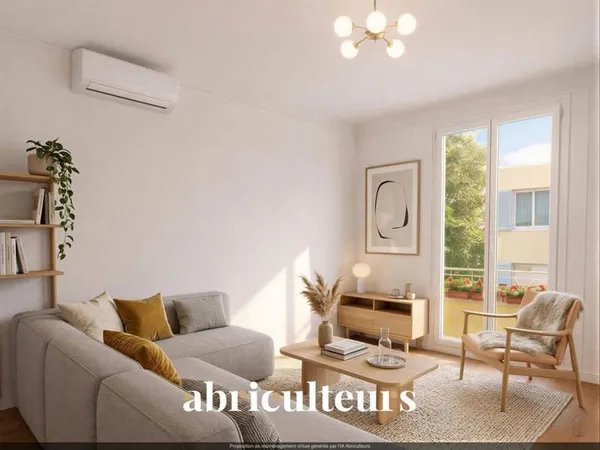 Entièrement rénové - 2 Pièces "Clé en Main" de 36 m² avec Balcon et Cave - Nice bas Cyrnos