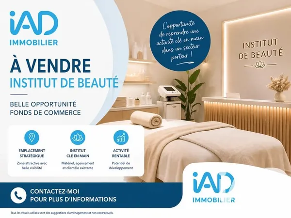 Vente Esthétique, Coiffure 100 m²