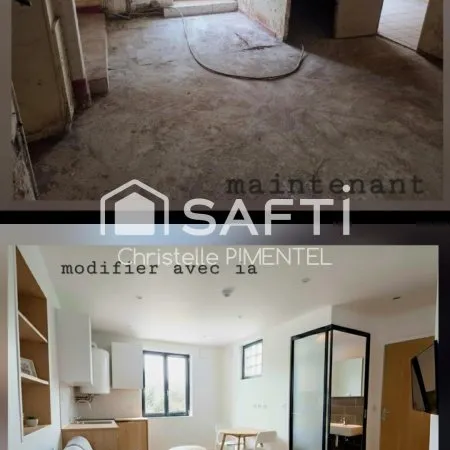 Studio à fort potentiel