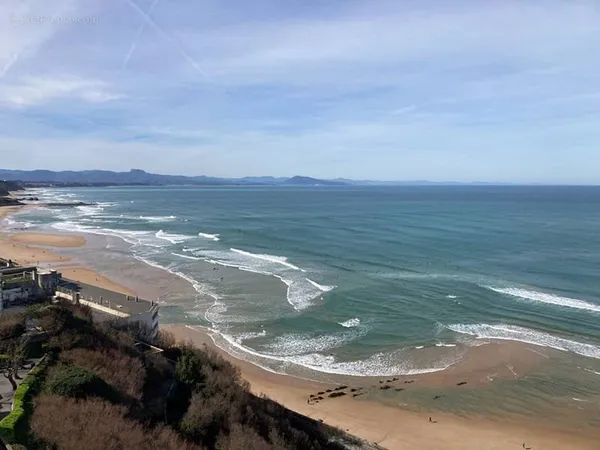 Appartement centre ville Biarritz vue panoramique sur l'océan