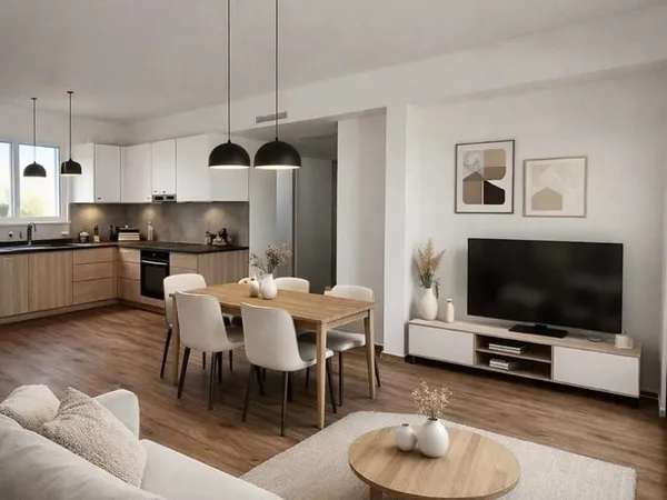 T3 de 67,50m² avec terrasse et garage