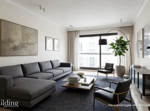 Levallois-Perret Mairie - Appartement 3 pièces avec balcons de 77 m²