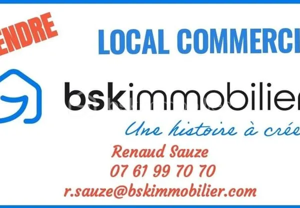 LOCAL COMMERCIAL À VENDRE - 66 m² - BELLE VISIBILITÉ