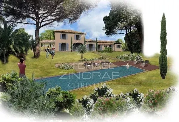 Projet de rénovation à Ramatuelle avec permis de construire