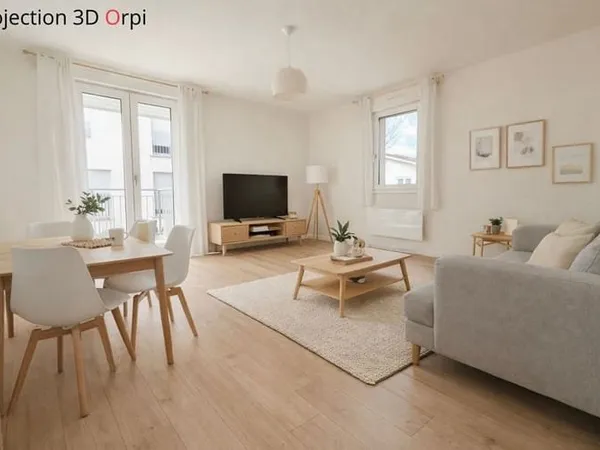 Appartement 2 pièces 47 m²