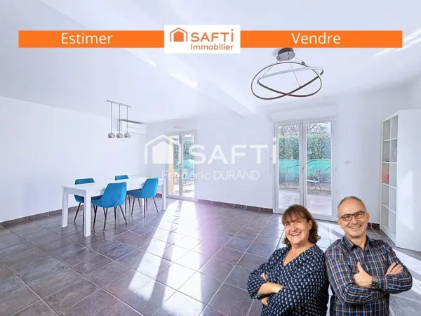 Maison 4 ch. avec jardin proche tram et écoles