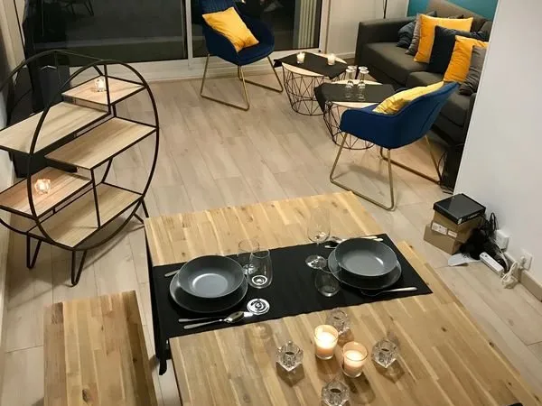 Appartement t5 meuble pour colocation (location a la chambre)