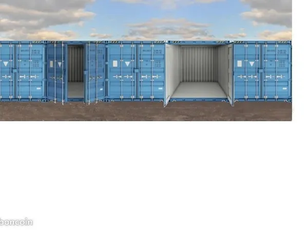 Box de stockage en Container - parc sécurisé