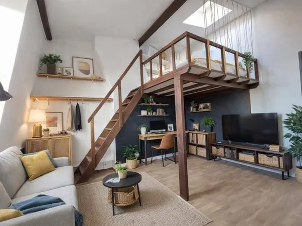 Studio 1 pièce 27 m²