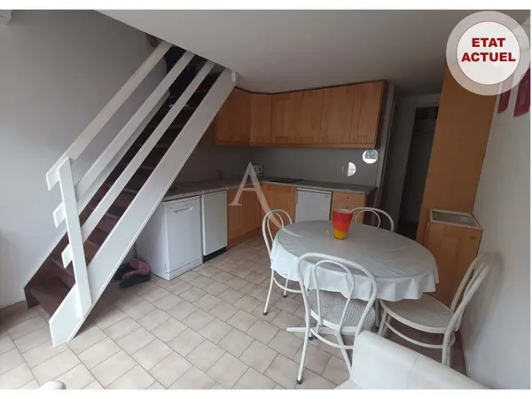 Frontignan plage - Maison T3 de 31M², avec terrasse de 25M² et stationnement