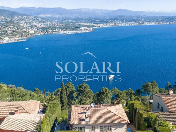 Villa avec piscine - Vue baie de Cannes à Théoule-sur-Mer