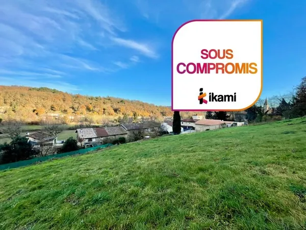 PEYRINS - TERRAIN DE 2 753 m2 AVEC VUE DÉGAGÉE