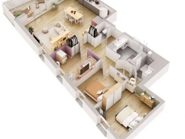 Vente Appartement 4 pièces
