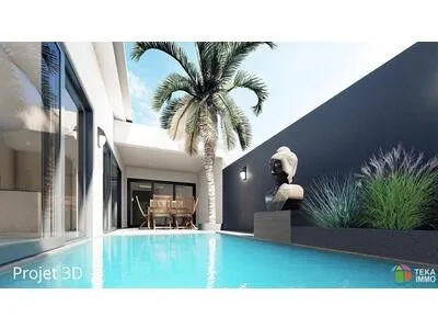 Villa MANHATTAN - villa neuve de standing + piscine à Saint André chemin LEFAGUYES