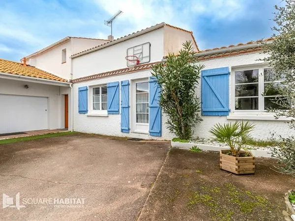 Maison vue étang Brétignolles sur Mer