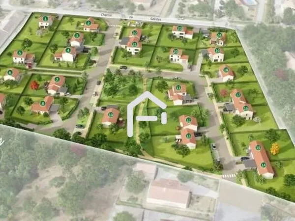 Terrains à bâtir Jusqu'à 633 m² 35% d'emprise Aussonne