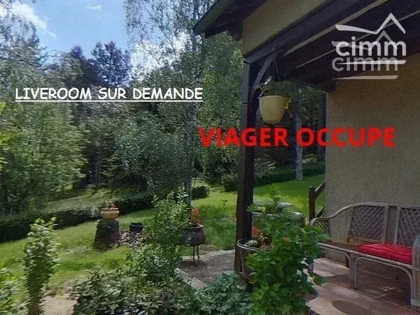PARC DU MORVAN-VIAGER OCCUPE -HOMME DE 75 ANS-PAVILLON -3 CHAMBRES SUR 1 HA-BOUQUET 60 000€