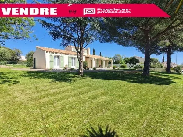 Jolie villa de 128m² avec piscine/dépendance sur 1606m² de terrain