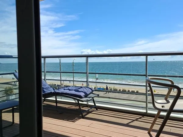 Appartement t3 face mer boulevard hennecart la baule escoublac
