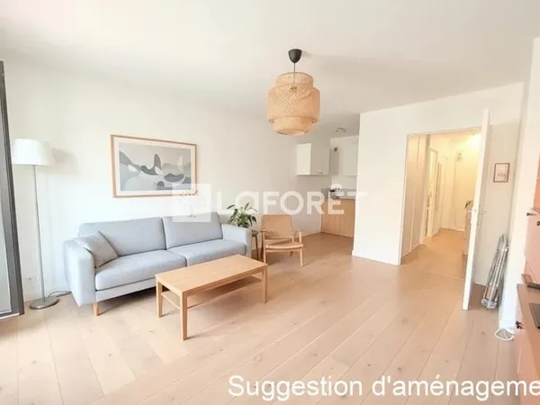 Appartement Paris 1 pièce(s) 34 m2