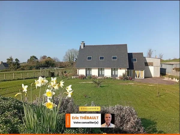 Maison Coup de Coeur avec Hangar Exceptionnel à Plougasnou - Idéal Artisan ou Passionné !